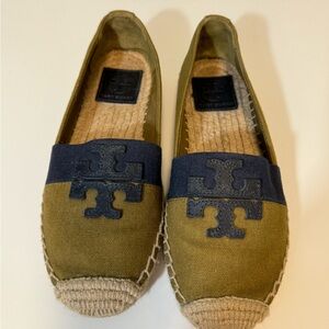 Like new Tory Burch Weston Flat Espadrilles, size 5.5